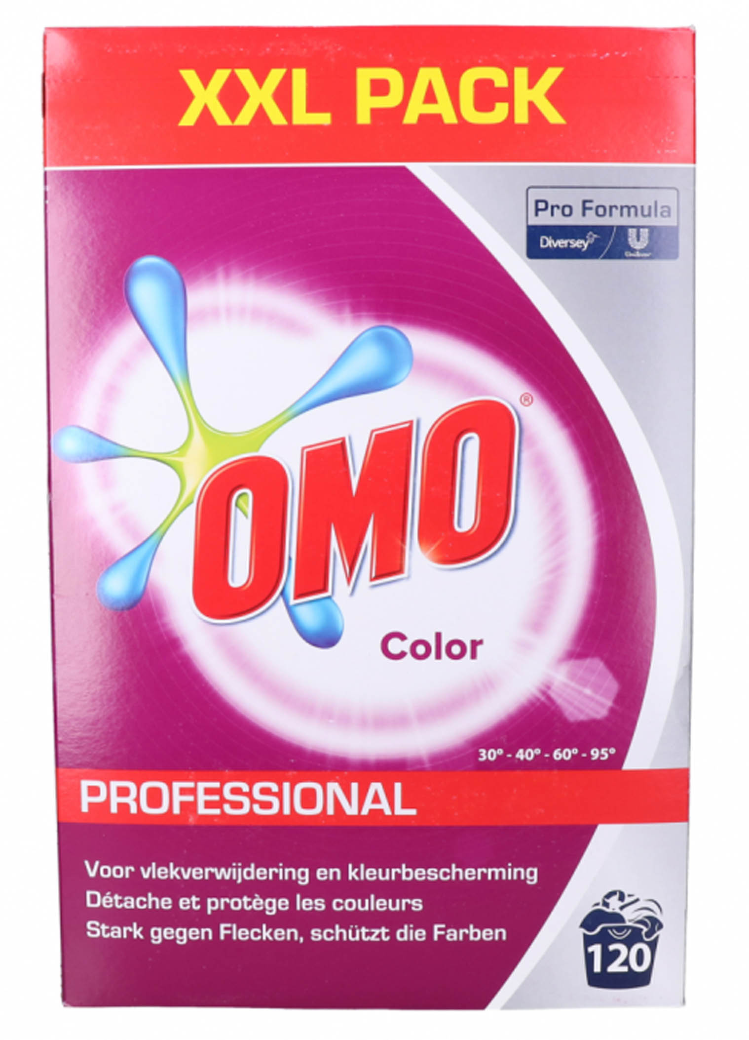 Omo Professional Colour Pyykinpesujauhe 120 pesua /8,4kg